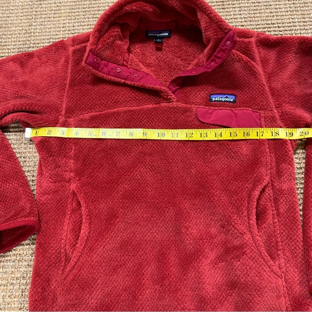 Patagonia Red Fleece Jacket - Picture 7 of 9